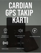 Resim CARDİAN TAKİP CİHAZLARI CARDİAN ULTRA İNCE GPS TAKİP KARTI - ios android uyumlu smartag uygulamasi i 
