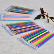 Resim 60 Renkli Çeşitli Neon Vurgu Refilleri - Renkli, DIY ve Not Alma için Parlayan Markalar, 0.8mm Uç, Orta Çizgi Genişliği, Sanat Malzemeleri | Neon Vurgulayıcılar | Pürüzsüz Yazma Deneyimi, Vurgulayıcı GEAR 