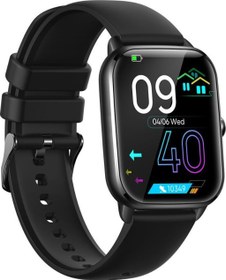 Resim Shaza Sesli Görüşme Ip67 Nabız Ölçer 1.85 İnç Full Ekran Siyah Akıllı Saat Sa8002/Gr 