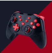 Resim Uyandırma Fonksiyonlu Black-switch Kablosuz Oyun Kumandası Ns Gamepad, Titreşimli Tek Tıklamayla Uyandırma Fonksiyonu, 