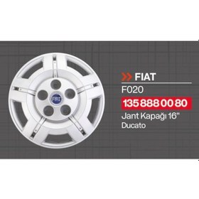 Resim Tisa-F020 Jant Kapagi 16 Jant Ducato 542451437 