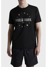 Resim Paul & Shark Erkek T Shirt 24411044 011 Siyah SIYAH Siyah 