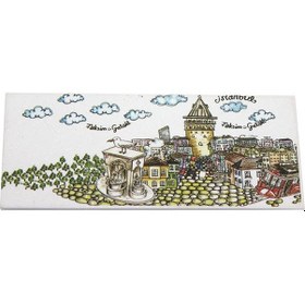 Resim Larimar İstanbul Temalı Magnet Model 4 - 9057683815088lmr 