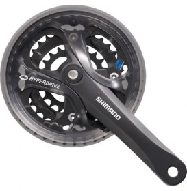 Resim SHIMANO FC-M361 48/38/28T 175mm 8 Vites Siyah Aynakol 