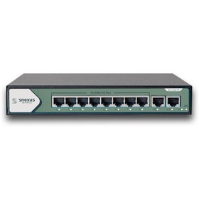 Resim SNEXUS NETWORKS SN-GS1300-10P 8 x 10/100/1000M POE Port + 2 x 10/100/1000M RJ45 Port (120 Watt PoE) Switch 