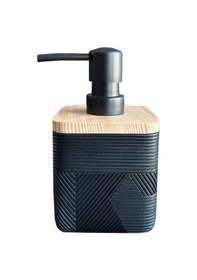 Resim Primanova Madera 4 Parça Banyo Seti Siyah 