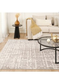 Resim Kaşmir Halı 7/24 İskandinav Sten Gri Salon Mutfak Halısı Yolluk Gri 