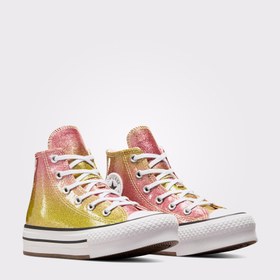 Resim Converse Chuck Taylor All Star EVA Lift Platform Çocuk Sarı Platform Sneaker 