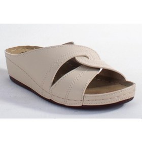 Resim Dagoster Dza37-1816 Bej Günlük Ortopedik Kadın Terlik 