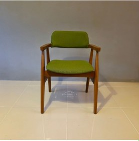 Resim Ahşap Yemek Odası Sandalyesi Açık Ceviz 