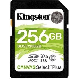 Resim KINGSTON 256GB SDXC CANVAS SELECT PLUS SD CARD SDS2/256GB 
