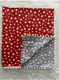 Resim Ponponlu Kundak Kırmızı 