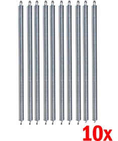 Resim Bundeba 10 Adet Bebek Hoppala Zıp Zıp Yayı Çelik Yay Askı Kapı Yayı 25 Cm. 