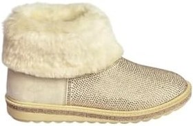 Resim fox SHOES V250014702 Süet Tüylü Kadın Bot 