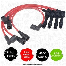 Resim Tsp-c033 - Performans Sılıkon Bujı Kablosu Opel : Astra F 1.8 