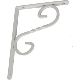 Resim Beşel Perforje Raf Altı Parlak Beyaz 15,5X11,5X1,4 cm (4 Adet) 