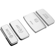 Resim Orta Konsol Vites Paneli El Freni Düğmesi Kapağı Döşemesi, Şık Ve İşlevsel 