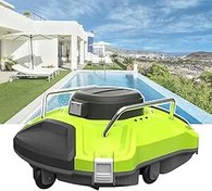 Resim Outdoor Pool Vacuum Robot,Cordless Above Ground Pool Cleaners, Fully Automatic Robot Viewing Pool Vacuum 