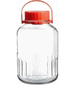 Resim Paşabahçe 80006 Kırmızı Kapaklı Kavanoz 4 Lt 