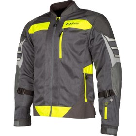 Resim Klim Induction Pro Korumalı Motosiklet Montu Gri / Sarı 