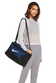Resim Nike Brasilia Xs Unisex Lacivert Siyah Günlük Stil Spor Çanta Ba5961-410 
