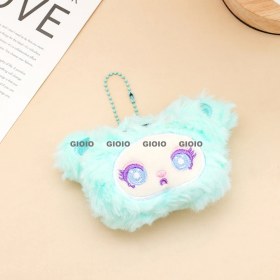 Resim Silver1 Diy Hediye Sevimli Biblolar Yaratıcı Kadın Hediye Öğrenciler Kolye Peluş Anahtarlık Kitap Çantası Kolye (Yurt Dışından) 