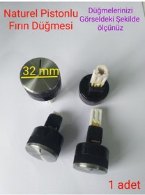Resim Naturel Ankastre Fırın Düğme Pistonlu 