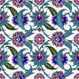 Resim Kütahya Çini Yapı Tasarım AC01 20X20 cm Çini Karo 