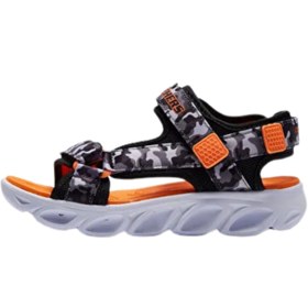 Resim Skechers Hypnosplash Erkek Çocuk Siyah Sandalet 