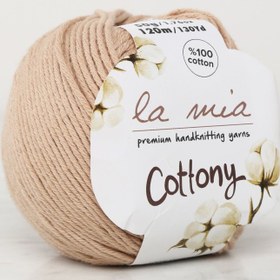 Resim La Mia Cottony Bej Bebek El Örgü İpi - P4-L004 - 33573 