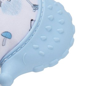 Resim Babyjem Diş Kaşıyıcı Eldiven Kirpi Mavi - Mavi / 3+ Ay 