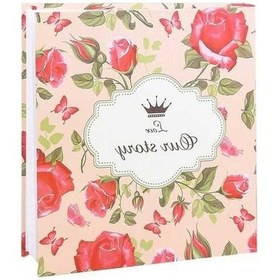 Resim Tongxida 6 İnç 600 Sayfalık Eklentili Fotoğraf Albümü Büyük Kapasiteli Bebek Albümü Kitabı Gizli Bahçe Çocuk 