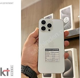 Resim Apple iPhone 16 Pro Max İkinci El YD | 256 GB | Beyaz 