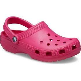 Resim Crocs 10001 Classic Fuşya Unisex Terlik Renksiz Şeffaf 