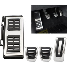 Resim Hobilinka Vw Golf 7 8 Passat B8 Tiguan 2 Touran 2 T-Roc T-Cross Arteon Polo 5 Uyumlu Geçme Manuel Pedal Seti 
