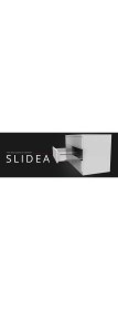 Resim Samet Smart Slide Frenli Çekmece Rayı Kısmi Açılım (Tek Açılım) 35 cm 