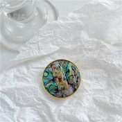 Resim GongtuShop 2. Tur Stili Aşk Kalp Kolu Genişleyen Telefon Tutacağı Stand Soketi Telefon El Tutacakları Kızlar Için Parmak Yüzük Tutacağı Cep Telefonu Aksesuarı (Yurt Dışından) 