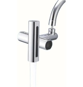 Resim Krom Kaplamalı Çok Fonksiyonlu Musluk Başlığı Paslanmaz Malzeme Çok Renkli 