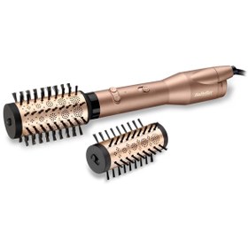 Resim BaByliss Big Hair Dual 2 Başlık 650W İyon Etkili Çift Yöne Dönen Hava Üflemeli Saç Şekillendirici Seti AS952E 