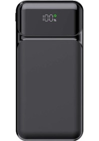 Resim Powerboost Nıght 115b 10000mah 22.5w Lcd Gizliled Siyah Taşınabilir Şarj Cihazı Powerbank Siyah 