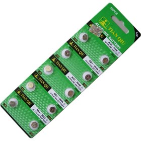 Resim Tıanqıu AG1/LR621H/364A Alkalin Pil 20 Paket 200 Adet 