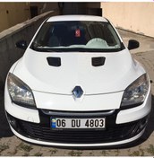Resim Renault Megane 3 Piano Black Kaput Üstü Havalandırma Izgarası 