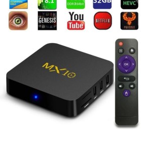 Resim SIGHTZER 4k Ultra Hd Android Tv Box Mx10 Ram:2gb Rom:16gb Android Rk3328 
