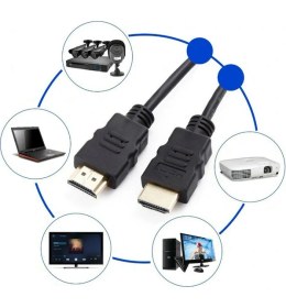 Resim Wozlo HDMI Kablo Tv Ps3 LCD Xbox Projeksiyon Kablosu Full Hd 1080P - 10 mt 