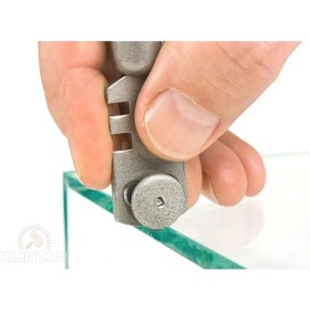 Resim Depolife Elmas Kalem Cam Fayans Kesici Kendinden Yağlı Cam Kesme Yağ Beslemeli Uç 2lii Set 