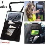 Resim Ankaflex 2 Adet Araç Içi Oto Koltuk Arkas Telefonı Tablet Tutucu Pratik Cepli Eşya Düzenleyici Çantası Organizer 