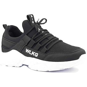 Resim İlgipark Erkek & Kadın Günlük Rahat Hafif Siyah Spor Ayakkabı (442763277) Siyah 