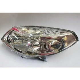 Resim Ayfar 2009 - 2012 Dacıa Sandero Far Lambası Sol Manuel Nikelajlı (H4) (Ayfar) (Oem NO:8200733878) 