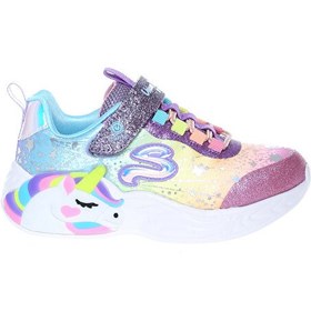 Resim Çok Renkli Kız Çocuk Yürüyüş Ayakkabısı 302311L PRMT S LIGHTS UNICORNDREAMS 