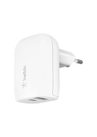 Resim Belkin Boostcharge Usb-c 37W Usb-c 25W Usb-c Port ve 12W Usb-a Port Beyaz Duvar Şarjı 